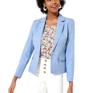 NWOT LOFT Chambray Blazer